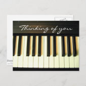 Denken Sie an Sie_ Postkarte (Vorne/Hinten)