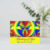 Denken Sie an Sie_ Postkarte (Stehend Vorderseite)