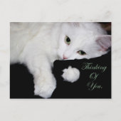 Denken Sie an Sie. Postkarte (Vorderseite)