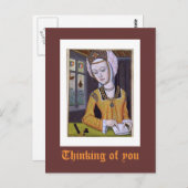 Denken Sie an Sie Postkarte (Vorne/Hinten)