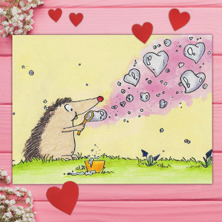 Denken Sie an Sie Postkarte