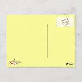 Denken Sie an Sie... Postkarte (Rückseite)