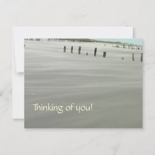 Denken Sie an Sie! Postkarte
