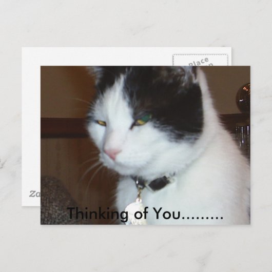 Denken Sie an Sie......... Postkarte (Vorne/Hinten)