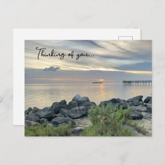 Denken Sie an Sie Postkarte (Vorne/Hinten)