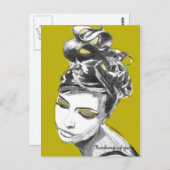 Denken Sie an Sie... Postkarte (Vorne/Hinten)