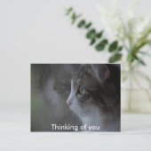 Denken Sie an Sie Postkarte (Stehend Vorderseite)