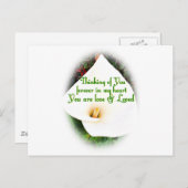 Denken Sie an Sie_ Postkarte (Vorne/Hinten)