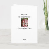 Denken Sie an Sie - Romantischer Rodin Karte (Rückseite)