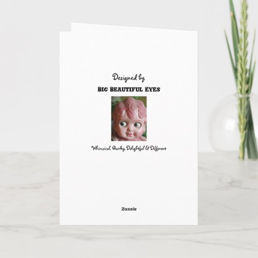 Denken Sie an Sie - Romantischer Rodin Karte (Rückseite)