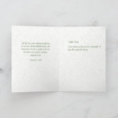 Denken Sie an Sie - Rosa Blumenkarte EC 3:11 Karte (Innenseite)