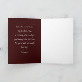 Denken Sie an Sie, Schrift, Matthew 6:26, Vögel Karte (Innenseite)