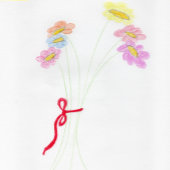 Denken Sie an Sie - Senden einer Bouquet-Karte Karte