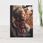 Denken Sie an Sie - Senior Karte (Vorderseite)