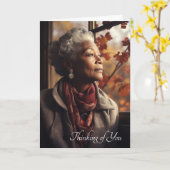 Denken Sie an Sie - Senior Karte (Gelbe Blume)