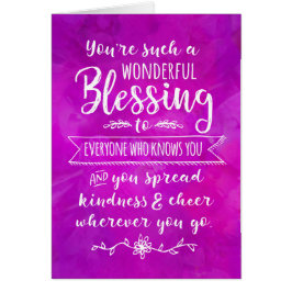 Denken Sie an Sie, Sie sind so ein wunderbarer Seg