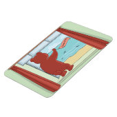 Denken Sie an Sie Teddy Bär Vermisst Sie Niedliche Magnet (Linke Seite)