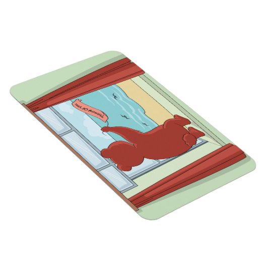 Denken Sie an Sie Teddy Bär Vermisst Sie Niedliche Magnet (Rechte Seite)