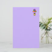 Denken Sie an Sie und Ihre Familie heute Geschicht Briefpapier (Stehend Vorderseite)