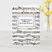 Denken Sie an Sie und senden Sie ein oder zwei mus Karte (Gelbe Blume)