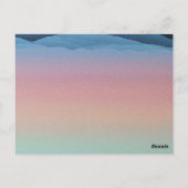 "Denken Sie an Sie und senden Sie warme Schläger" Postkarte (Rückseite)