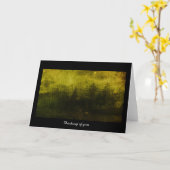 Denken Sie an Sie | Wald II Karte (Gelbe Blume)
