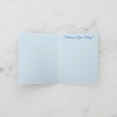 Denken Sie an Sie, wunderschöne Blume von den Gärt Karte (Innenseite)