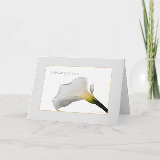 Denken Sie an Sie: Zeit des Verlustes Karte (Vorderseite)