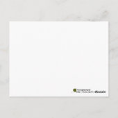 Denken Sie an Sonnenblumen Fotovorlage Postkarte (Rückseite)