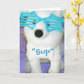 Denken Sie an Spaß Karte (Gelbe Blume)