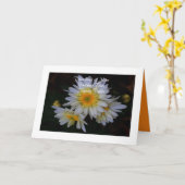 Denken Sie an Sympathy Card mit Mums Karte (Gelbe Blume)