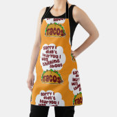 Denken Sie an Tacos Geschmackvolle Spaß Muster Schürze (InSitu)