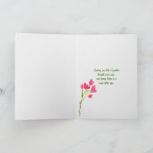 Denken Sie an Teddy Bear Karte (Innenseite)