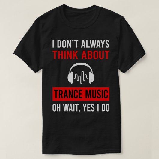 Denken Sie an Trance T-Shirt (Design vorne)