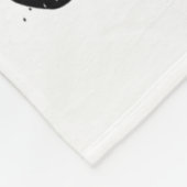 Denken Sie an Voodoo Doll Funny Halloween 2024 Fleecedecke (Ecke)