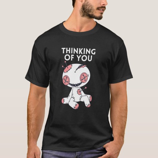 Denken Sie an Voodoo Puppe 1 T-Shirt (Vorderseite)