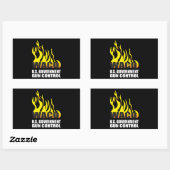 Denken Sie an Waco Rechteckiger Aufkleber (Blatt)