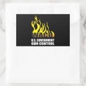 Denken Sie an Waco Rechteckiger Aufkleber (Tasche)