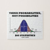 Denken Sie an Wahrscheinlichkeiten, nicht an mögli Puzzle (Horizontal)