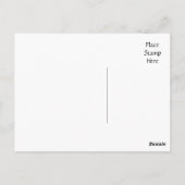 Denken Sie an Yorkshire Terrier Puppy Post Card Postkarte (Rückseite)