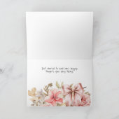 Denken Sie an You Hello Hübsch Floral Card Karte (Innenseite)
