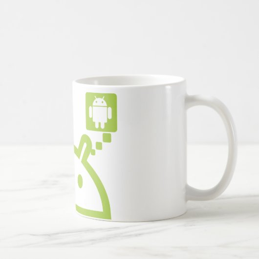 Denken Sie Android Kaffeetasse (Rechts)