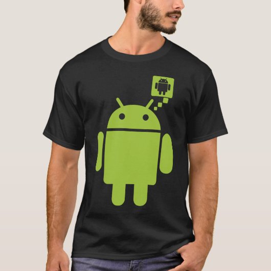 Denken Sie Android T-Shirt (Vorderseite)