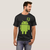 Denken Sie Android T-Shirt (Vorne ganz)