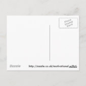 Denken Sie aus der Box Postkarte (Rückseite)