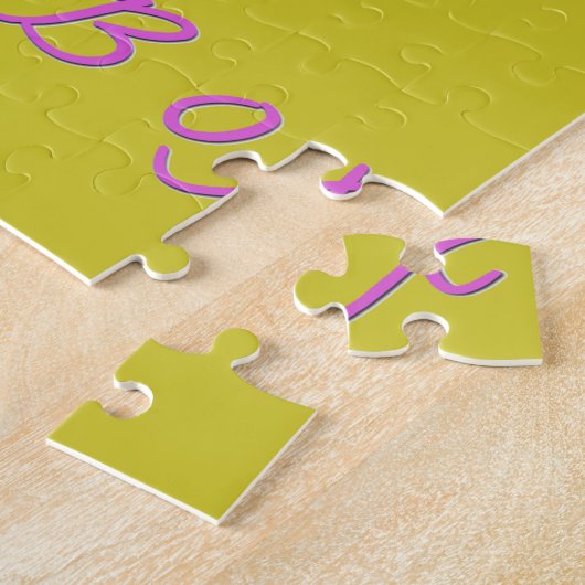 Denken Sie aus der Schachtel. Puzzle (Seite)