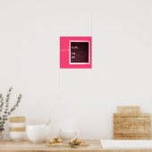 Denken Sie außerhalb der Box, kreativ Poster (Küche)