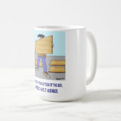 DENKEN Sie AUSSERHALB DER KASTEN-Tasse Kaffeetasse (VorderseiteRechts)