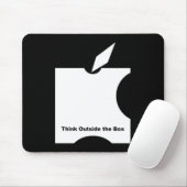 Denken Sie außerhalb des Kastens 2 Mousepad (Mit Mouse)