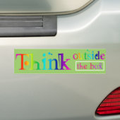 Denken Sie außerhalb des Kastens Autoaufkleber (Auf Auto)